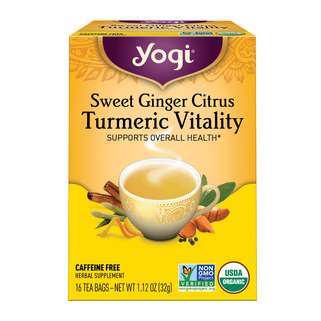 Sweet Ginger Citrus Turmeric Vitality