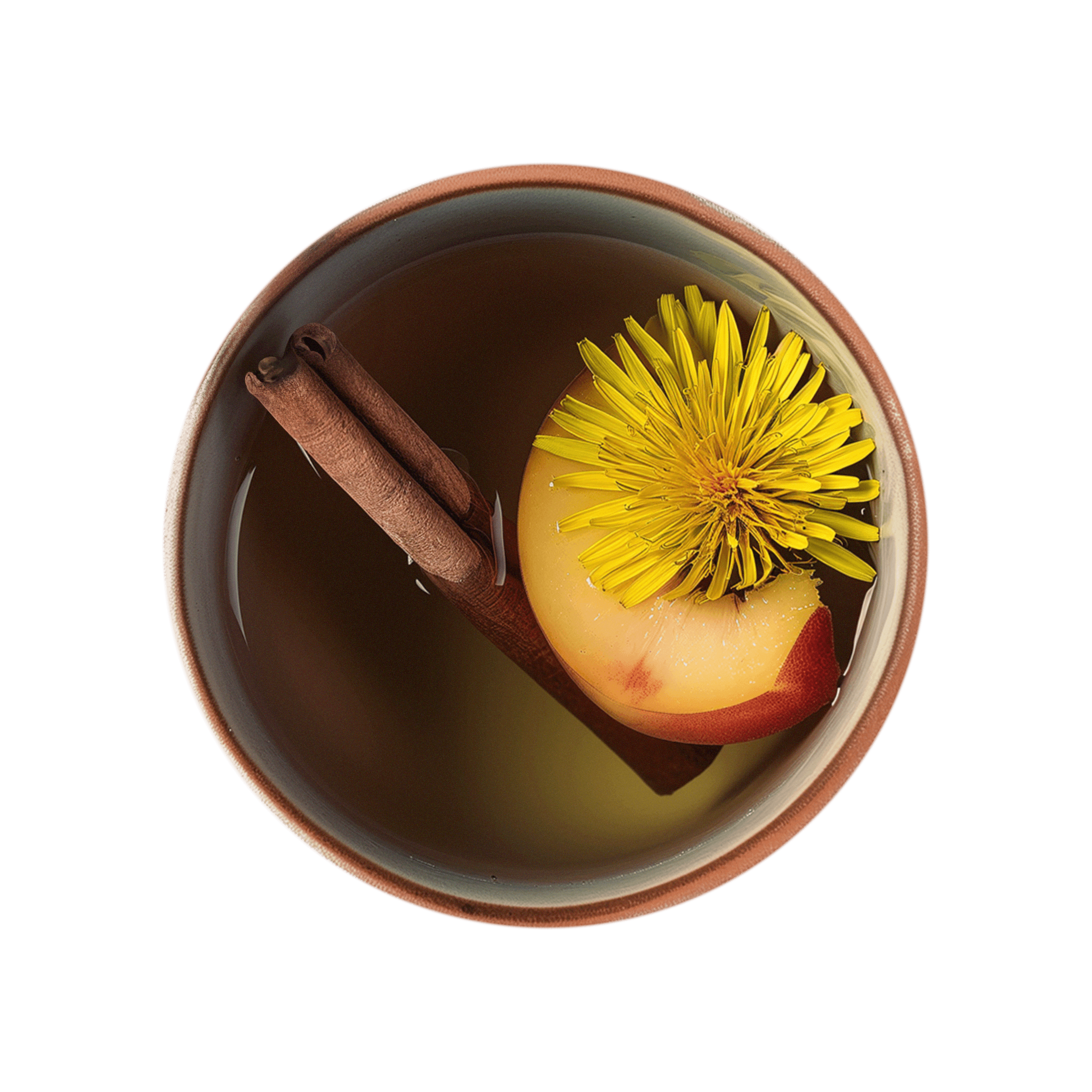 Tea cup of Peach Detox