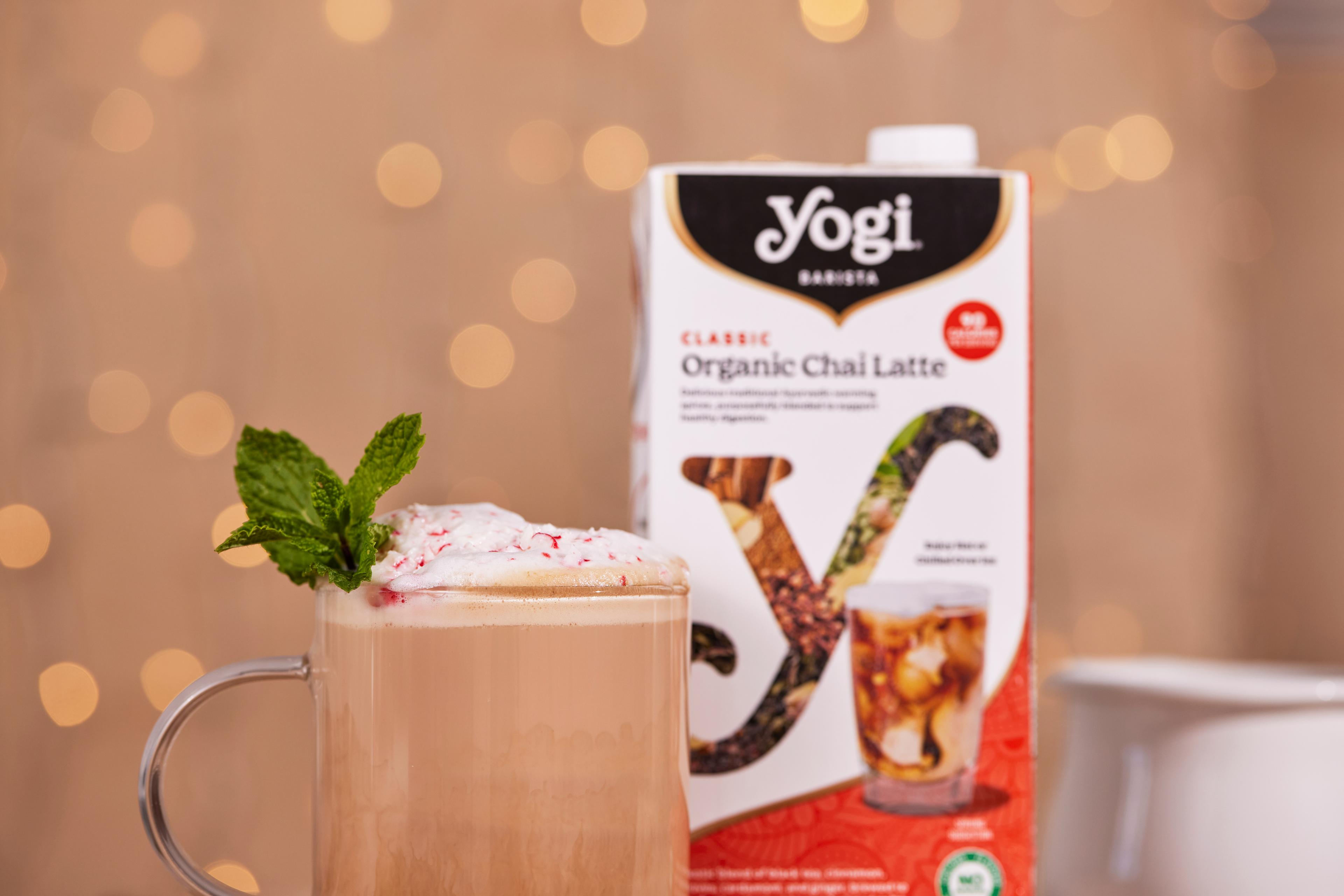 Yogi Barista Chai Latte in a mug