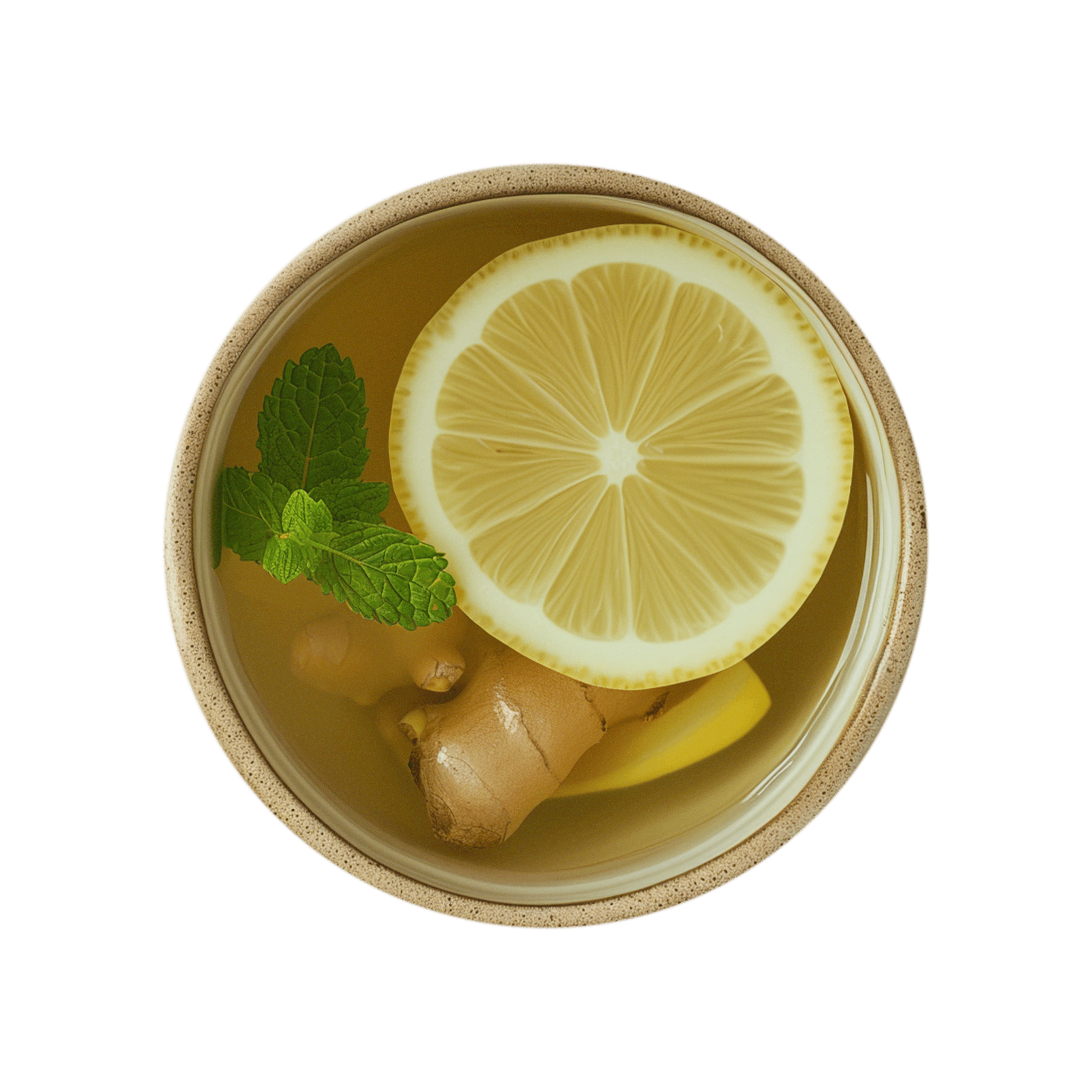 Tea cup of Lemon Ginger