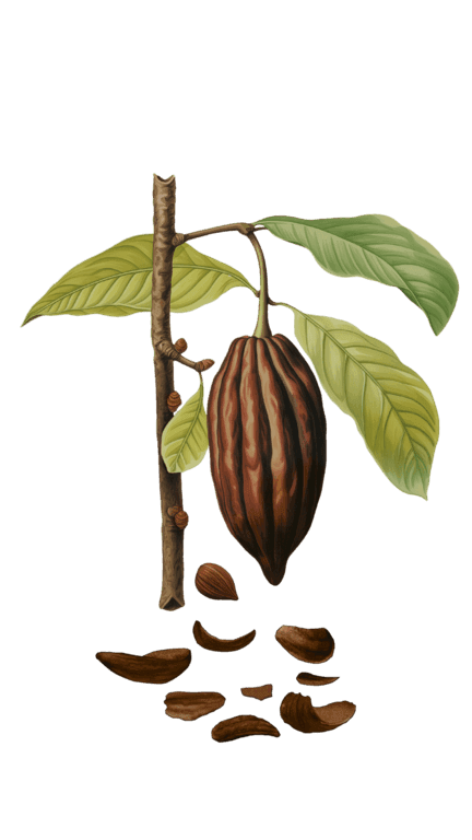 Illustration of Cocoa Shells