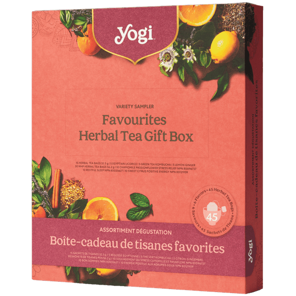 Yogi Favourites Herbal Tea Gift Box